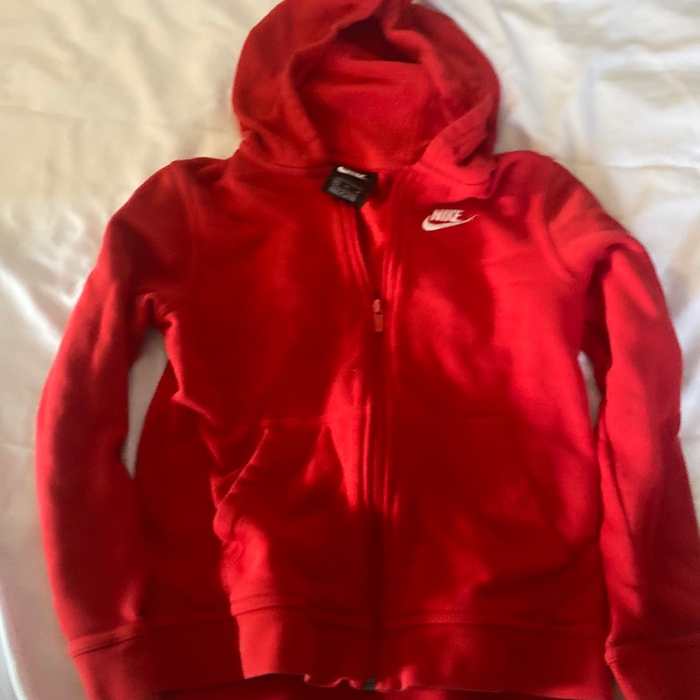 Nike hooded full zip sweatshirt